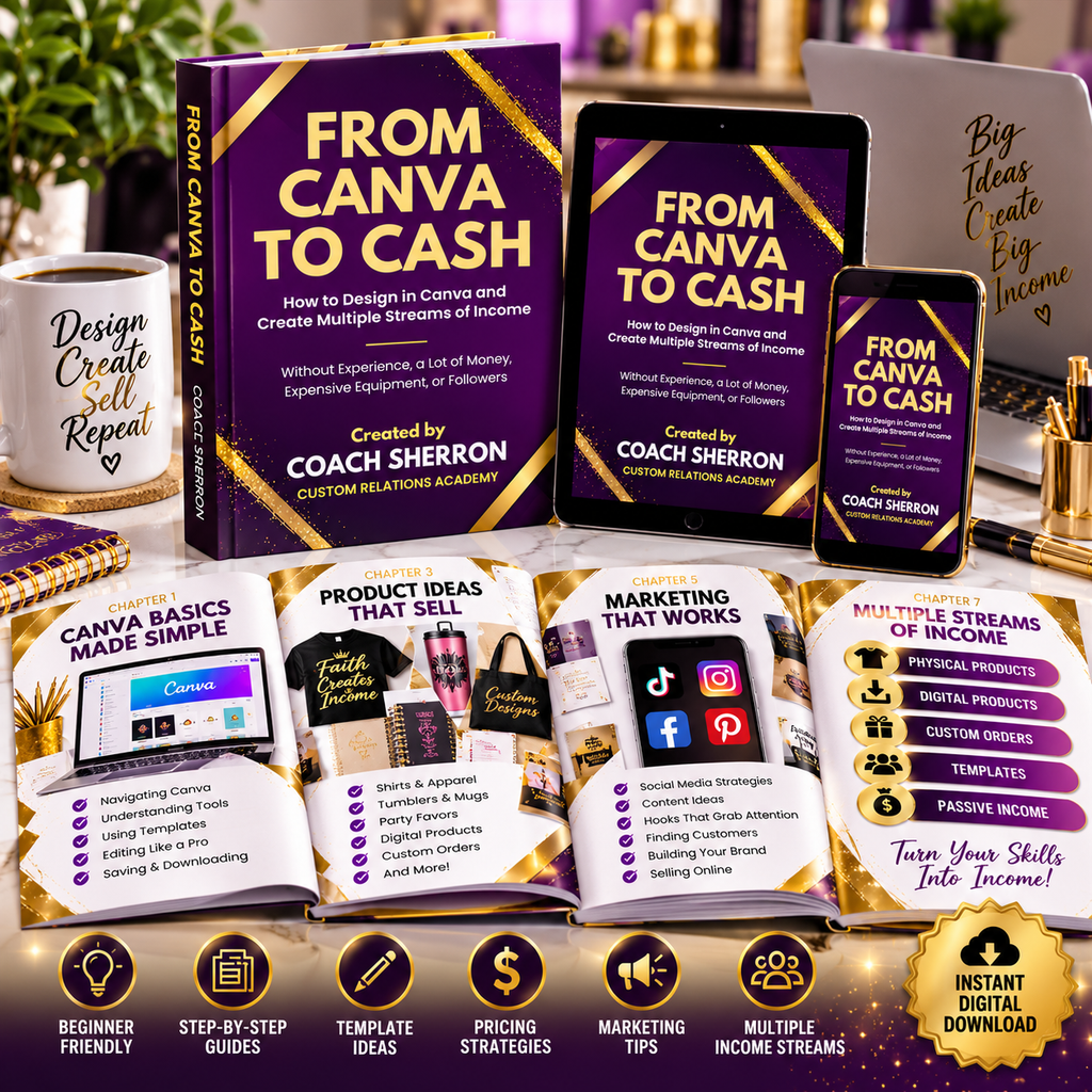 From Canva to Cash: Turn Your Creativity Into Income 💻💰