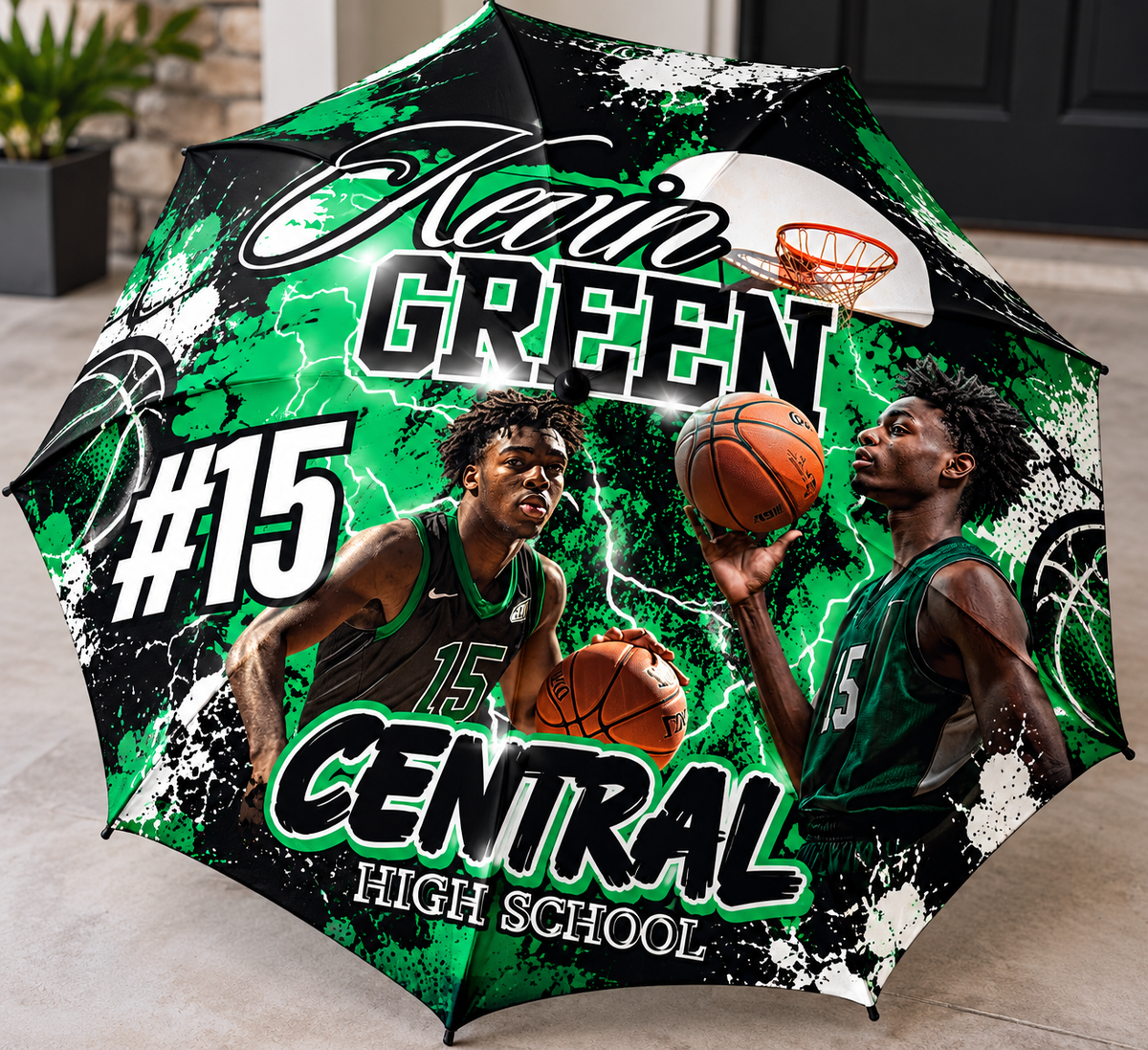Editable Basketball T-Shirt Canva Design Template 🏀👕