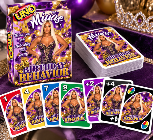Editable Custom Game Card Canva Template 🃏✨