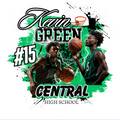 Editable Basketball T-Shirt Canva Design Template 🏀👕