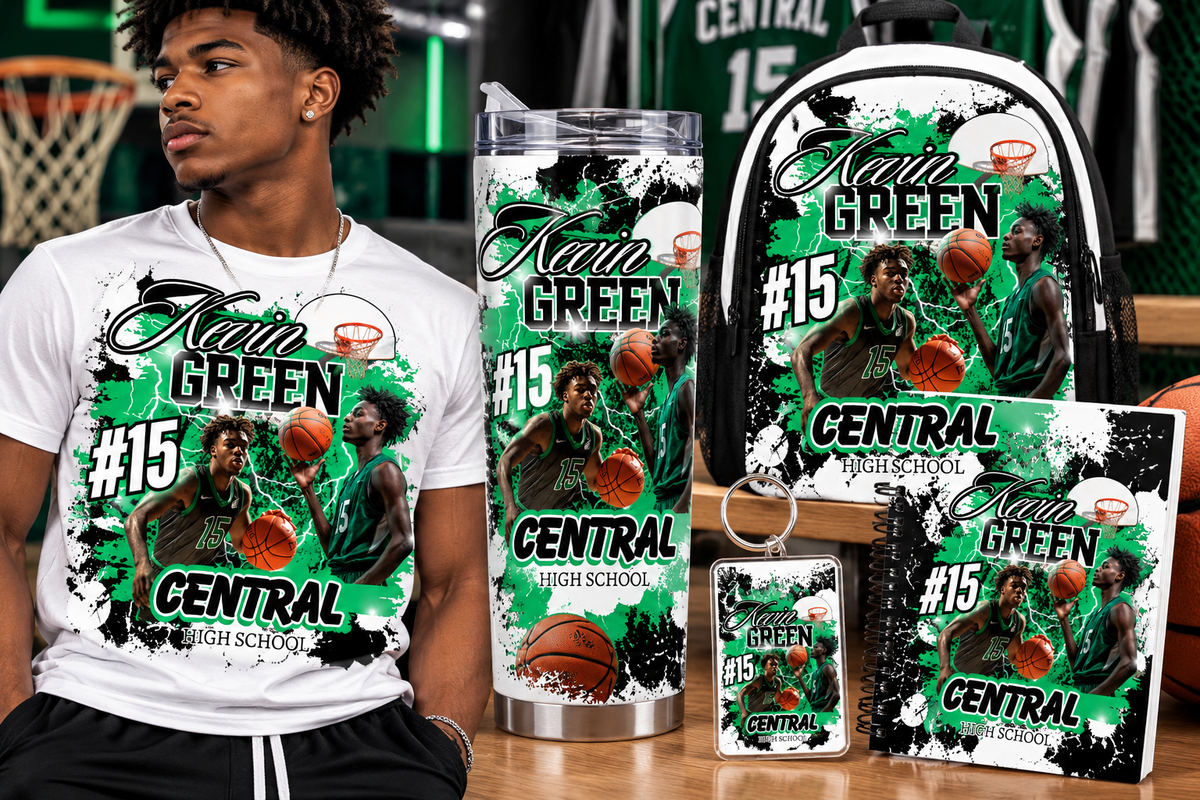 Editable Football + T-Shirt Canva Template Bundle 🏈👕